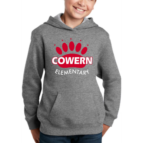 Sport-Tek® Youth Pullover Hooded Sweatshirt - Printed Logo Thumbnail